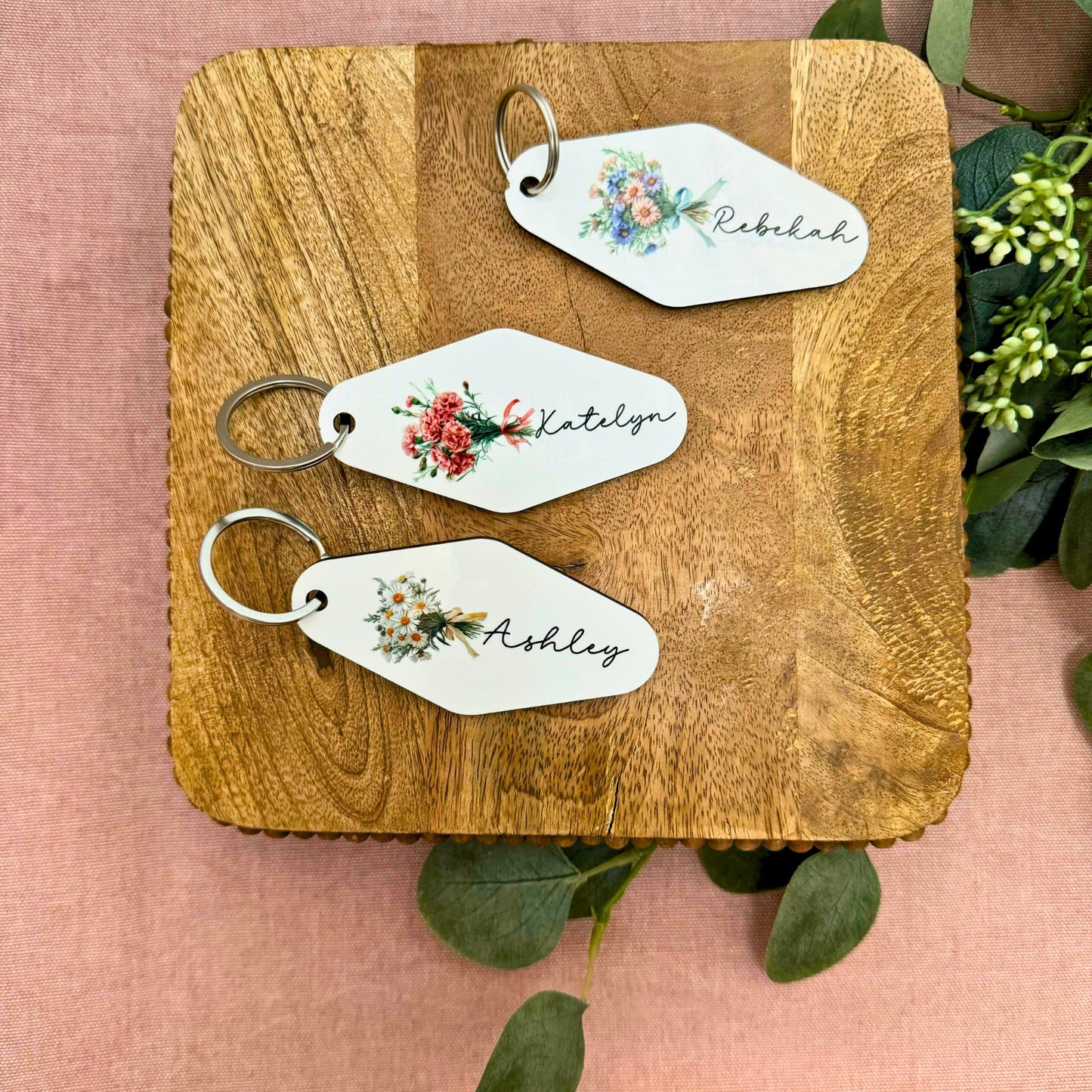 Flower Iced Cup and keychain gift