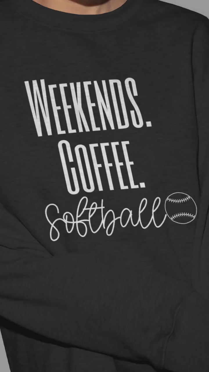 Personalized Softball Mom Sweatshirt for Game Day Hoodie for Sports Mama Crewneck Gift for Coach Weekend Hoodie Gift for Softball Mom Shirt