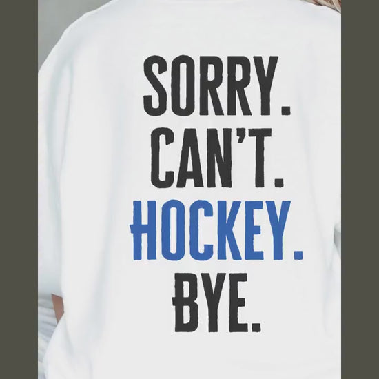 Hockey Mom Sweatshirt for Hockey Life Mama Gift Hockey Player Funny Crewneck for Hockey Coach Gift for Ice Hockey Mama Game Day Shirt Team