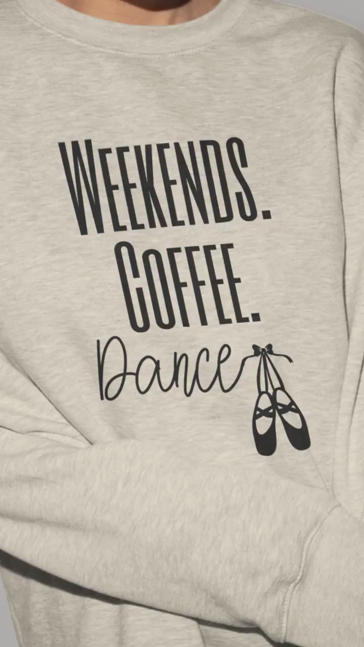 Dance Mom Sweatshirt for Ballet Lovers Crewneck for Dance Mamas Gift for Dance Coach Sweatshirt for Dancer Weekend Pullover Dance Mama Shirt