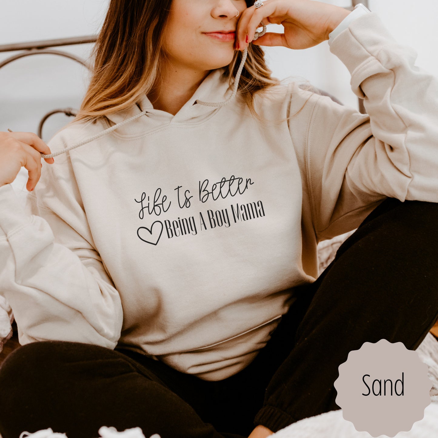 Boy Mama Sweatshirt Gift for Moms Crewneck Hoodie Boy Life Gift New Mom of Multiples Birthday Gift Boy Mom Club Sweatshirt Christmas Gift